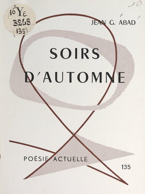 cover image of Soirs d'automne
